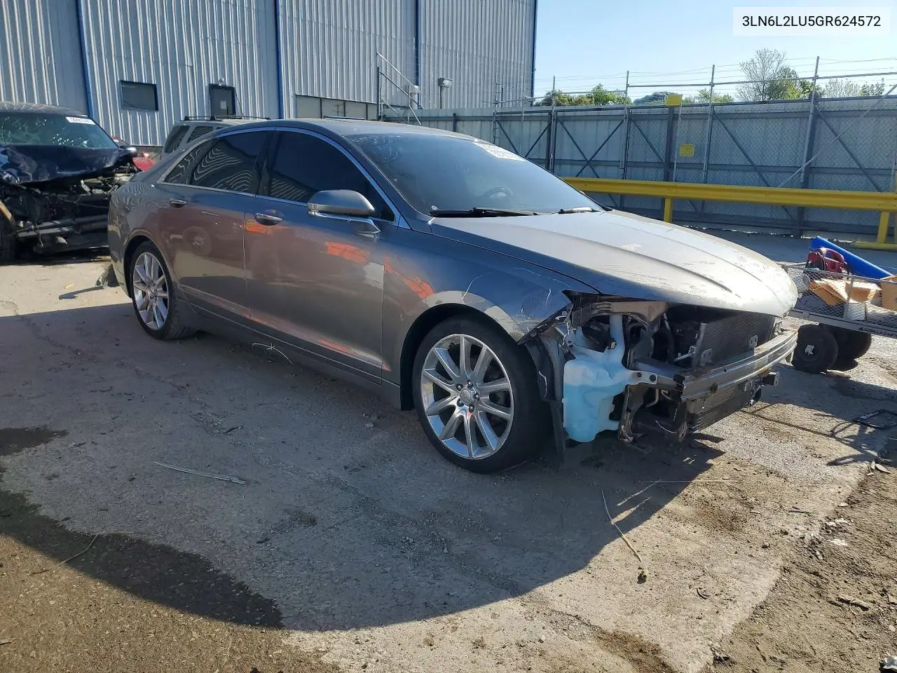 3LN6L2LU5GR624572 2016 Lincoln Mkz Hybrid