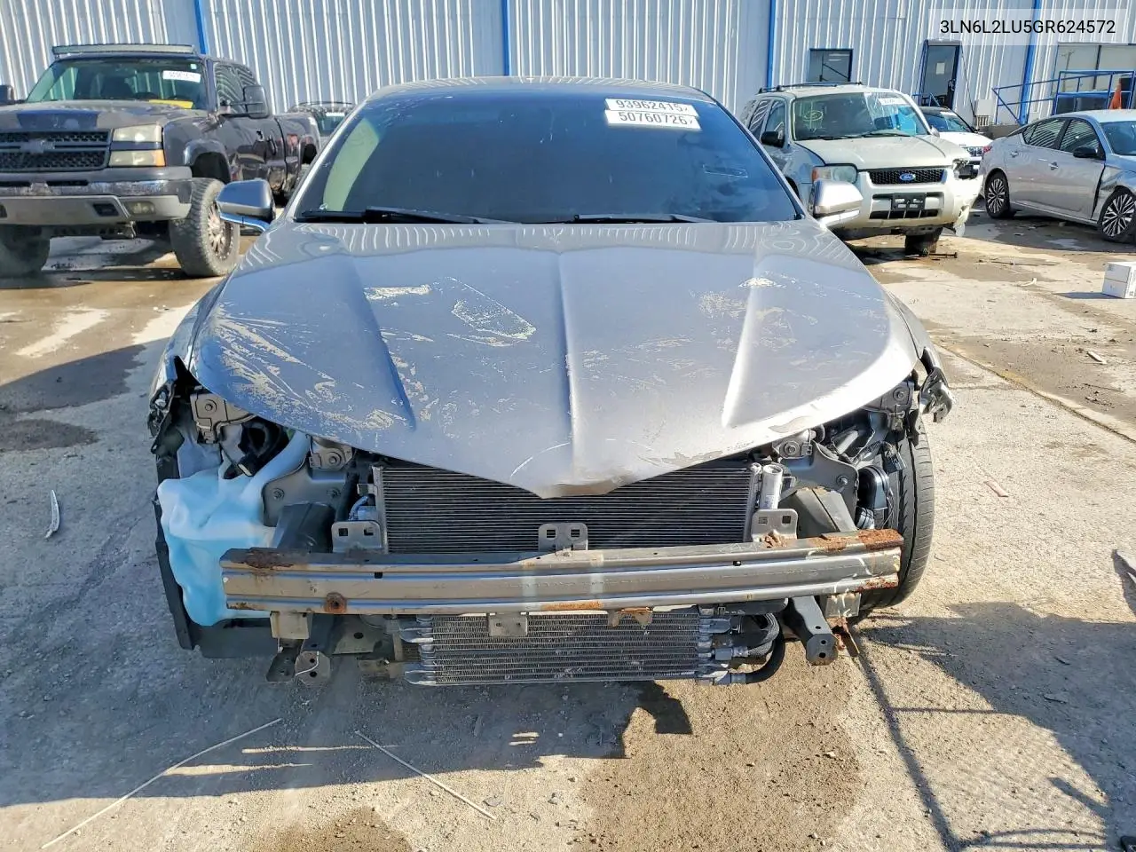 3LN6L2LU5GR624572 2016 Lincoln Mkz Hybrid
