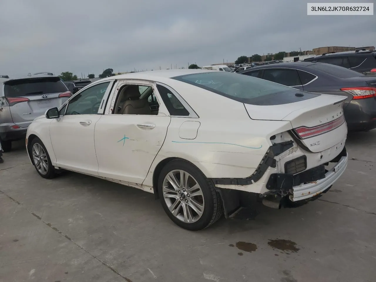 3LN6L2JK7GR632724 2016 Lincoln Mkz