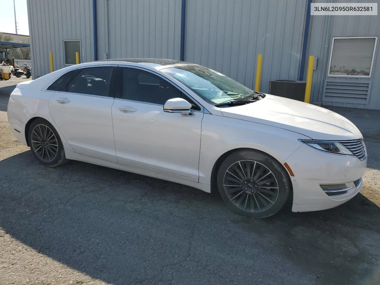 2016 Lincoln Mkz VIN: 3LN6L2G95GR632581 Lot: 71316484