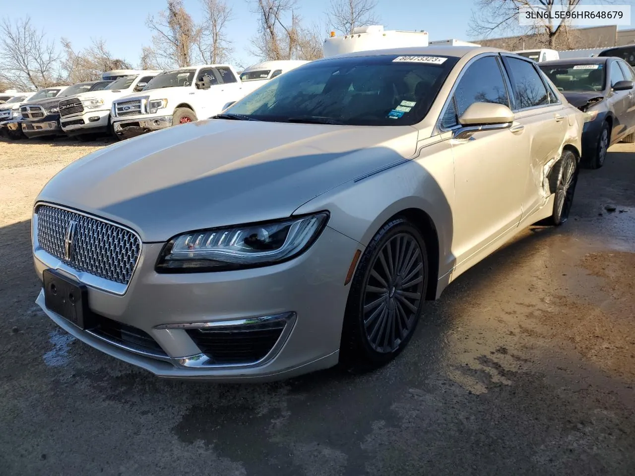 3LN6L5E96HR648679 2017 Lincoln Mkz Reserve