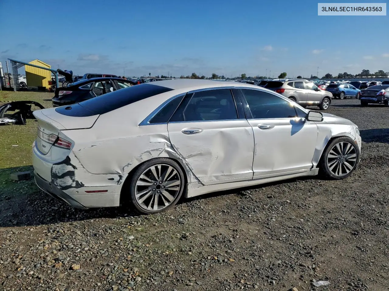 3LN6L5EC1HR643563 2017 Lincoln Mkz Reserve