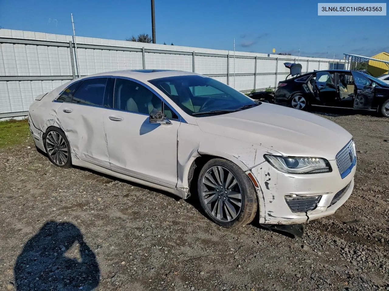 3LN6L5EC1HR643563 2017 Lincoln Mkz Reserve