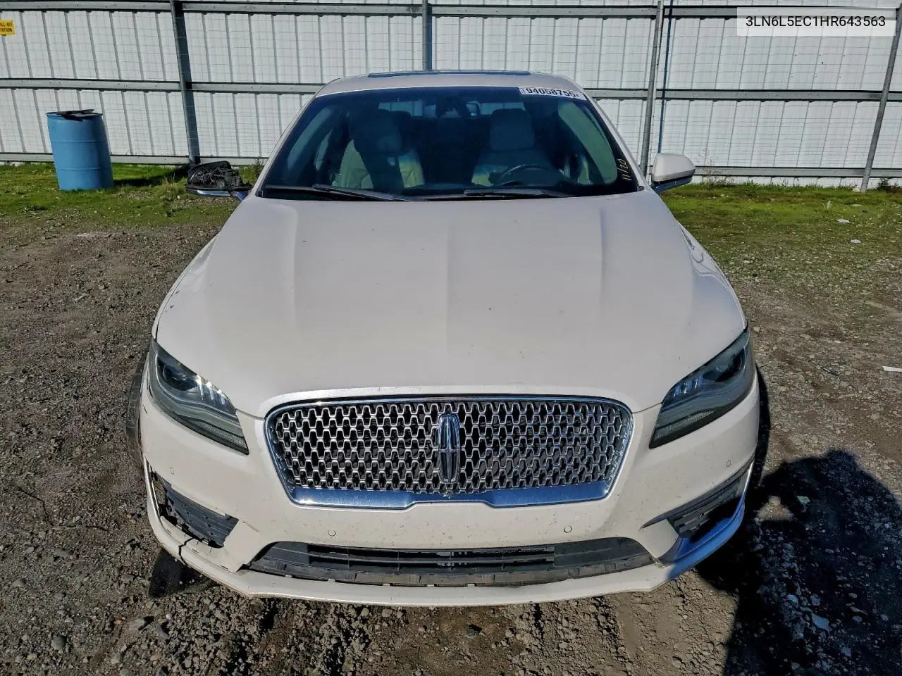3LN6L5EC1HR643563 2017 Lincoln Mkz Reserve
