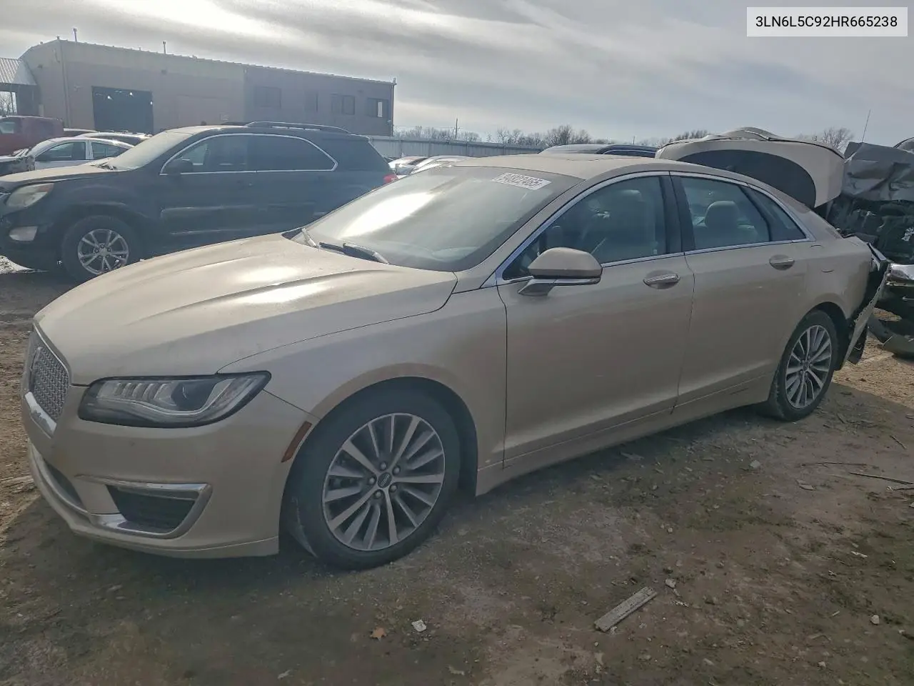 3LN6L5C92HR665238 2017 Lincoln Mkz Select