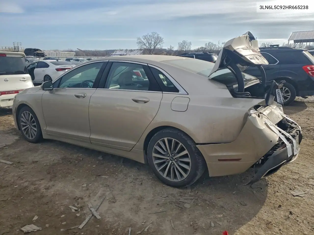 3LN6L5C92HR665238 2017 Lincoln Mkz Select
