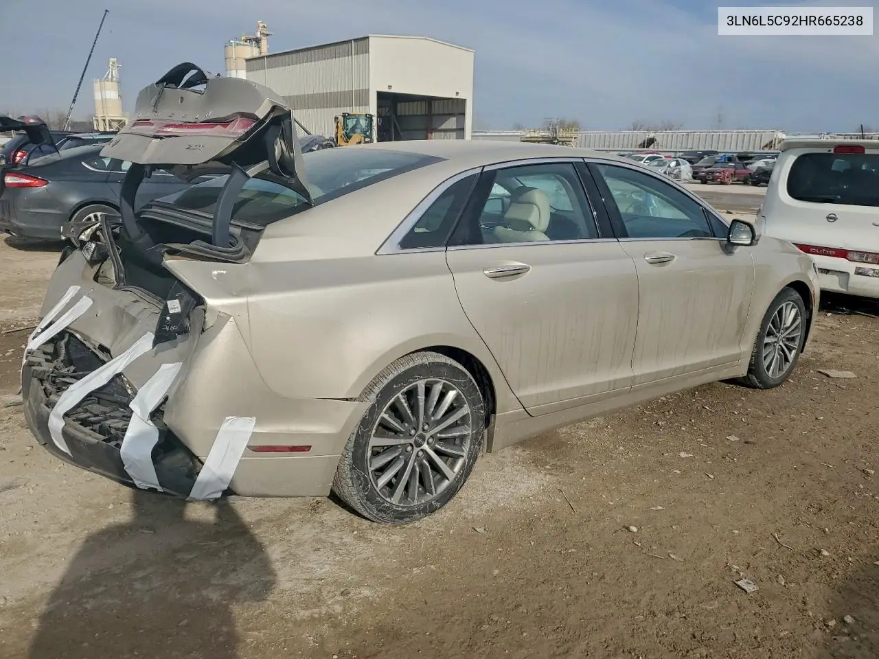 3LN6L5C92HR665238 2017 Lincoln Mkz Select