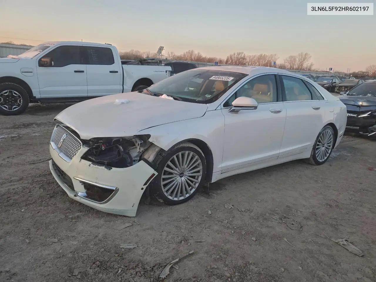 3LN6L5F92HR602197 2017 Lincoln Mkz Reserve