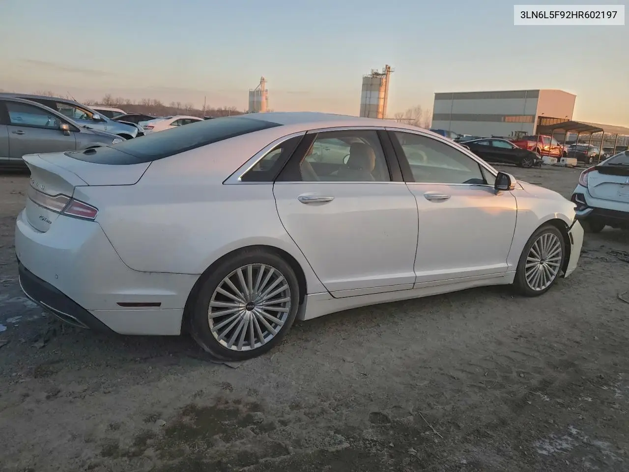 3LN6L5F92HR602197 2017 Lincoln Mkz Reserve