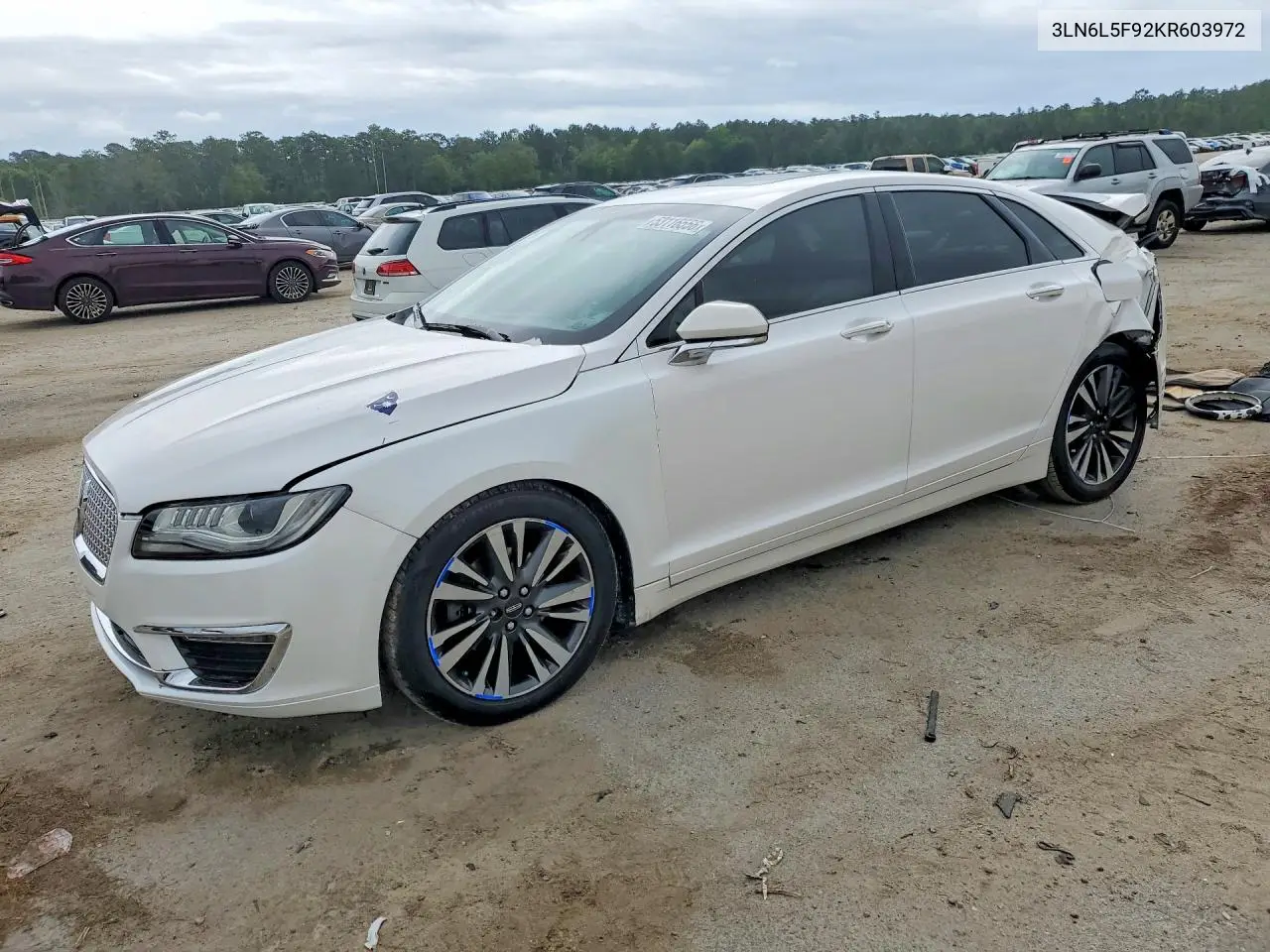 3LN6L5F92KR603972 2019 Lincoln Mkz Reserve Ii