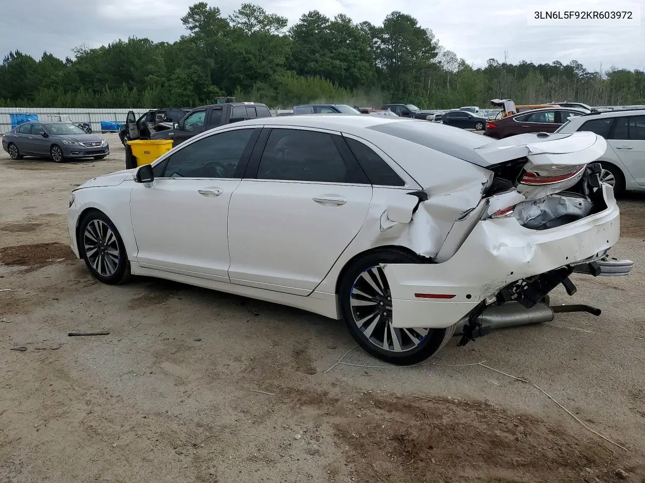 3LN6L5F92KR603972 2019 Lincoln Mkz Reserve Ii