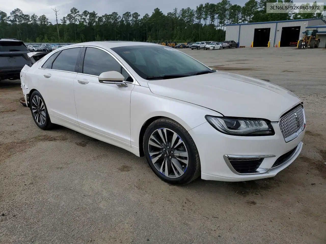 3LN6L5F92KR603972 2019 Lincoln Mkz Reserve Ii