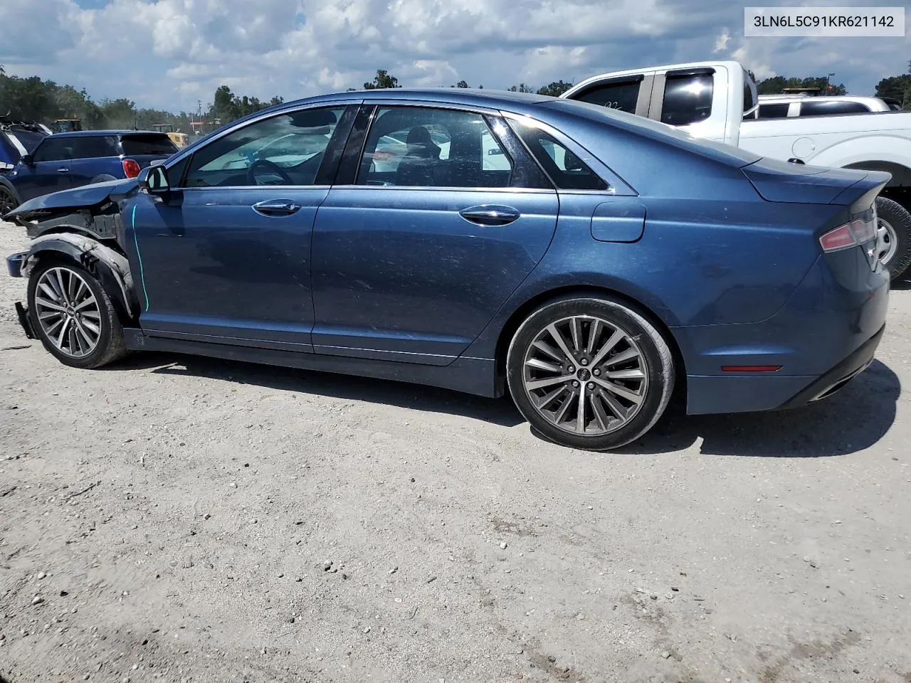 2019 Lincoln Mkz Reserve I VIN: 3LN6L5C91KR621142 Lot: 72198284