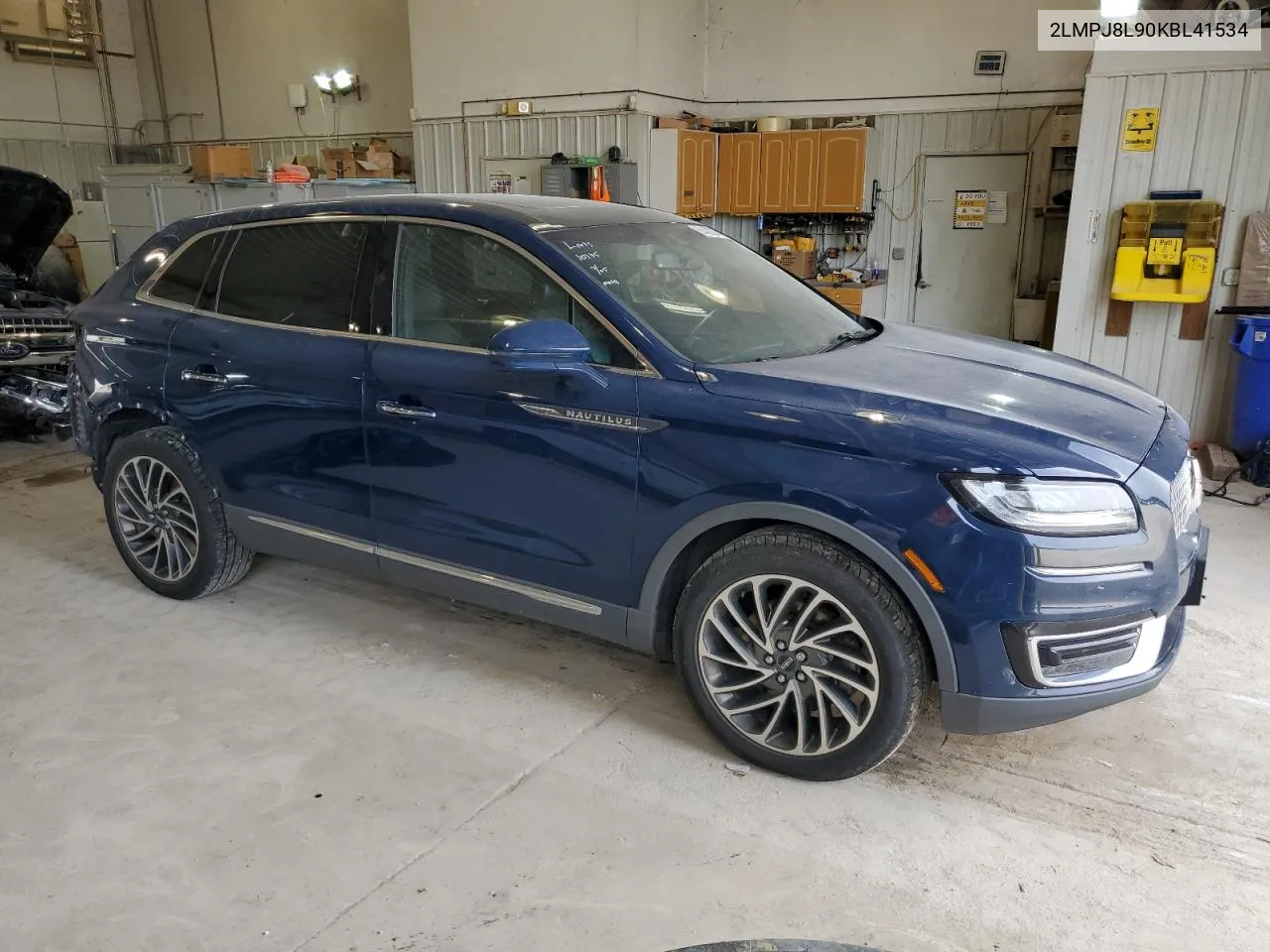 2019 Lincoln Nautilus Reserve VIN: 2LMPJ8L90KBL41534 Lot: 65430374