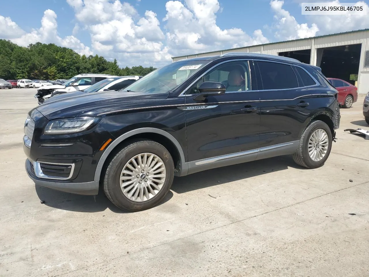 2LMPJ6J95KBL46705 2019 Lincoln Nautilus