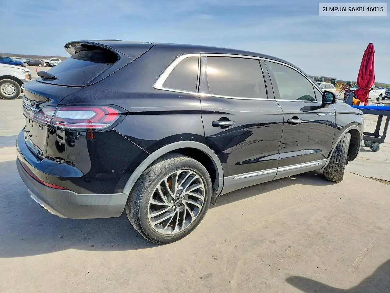 2LMPJ6L96KBL46015 2019 Lincoln Nautilus Reserve