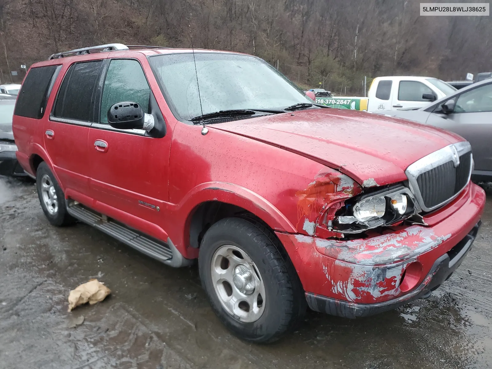 1998 Lincoln Navigator VIN: 5LMPU28L8WLJ38625 Lot: 48034544