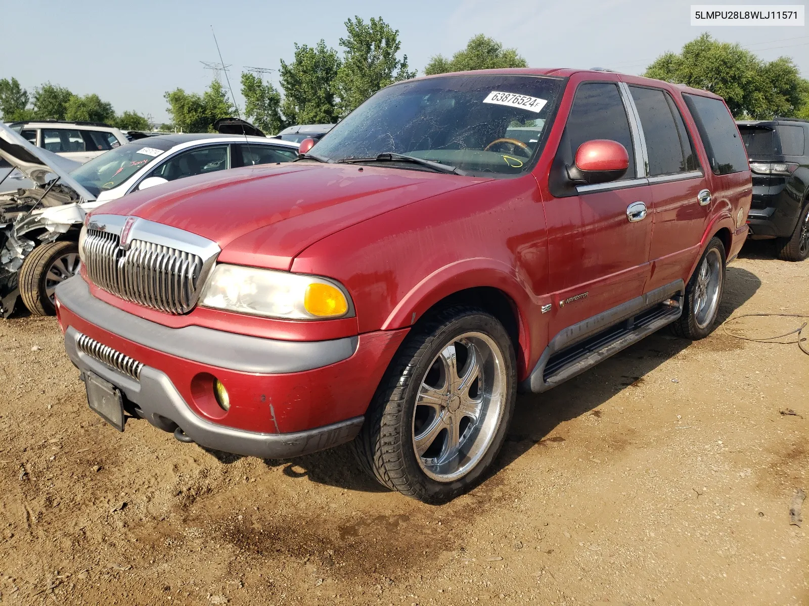 5LMPU28L8WLJ11571 1998 Lincoln Navigator