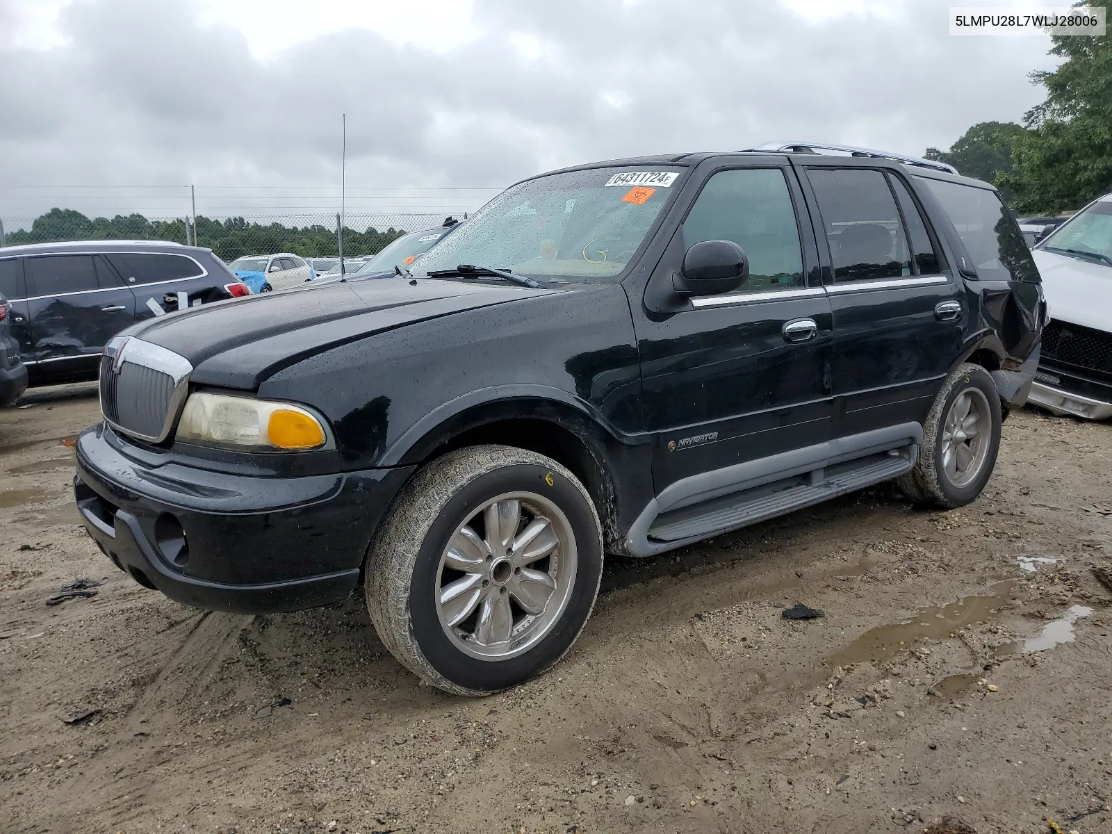 5LMPU28L7WLJ28006 1998 Lincoln Navigator