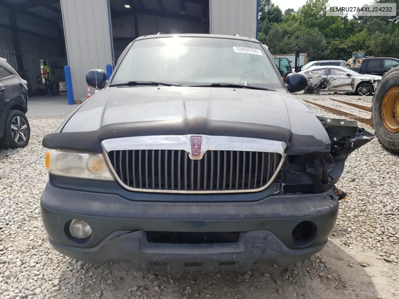 1999 Lincoln Navigator VIN: 5LMRU27A4XLJ24232 Lot: 59494704