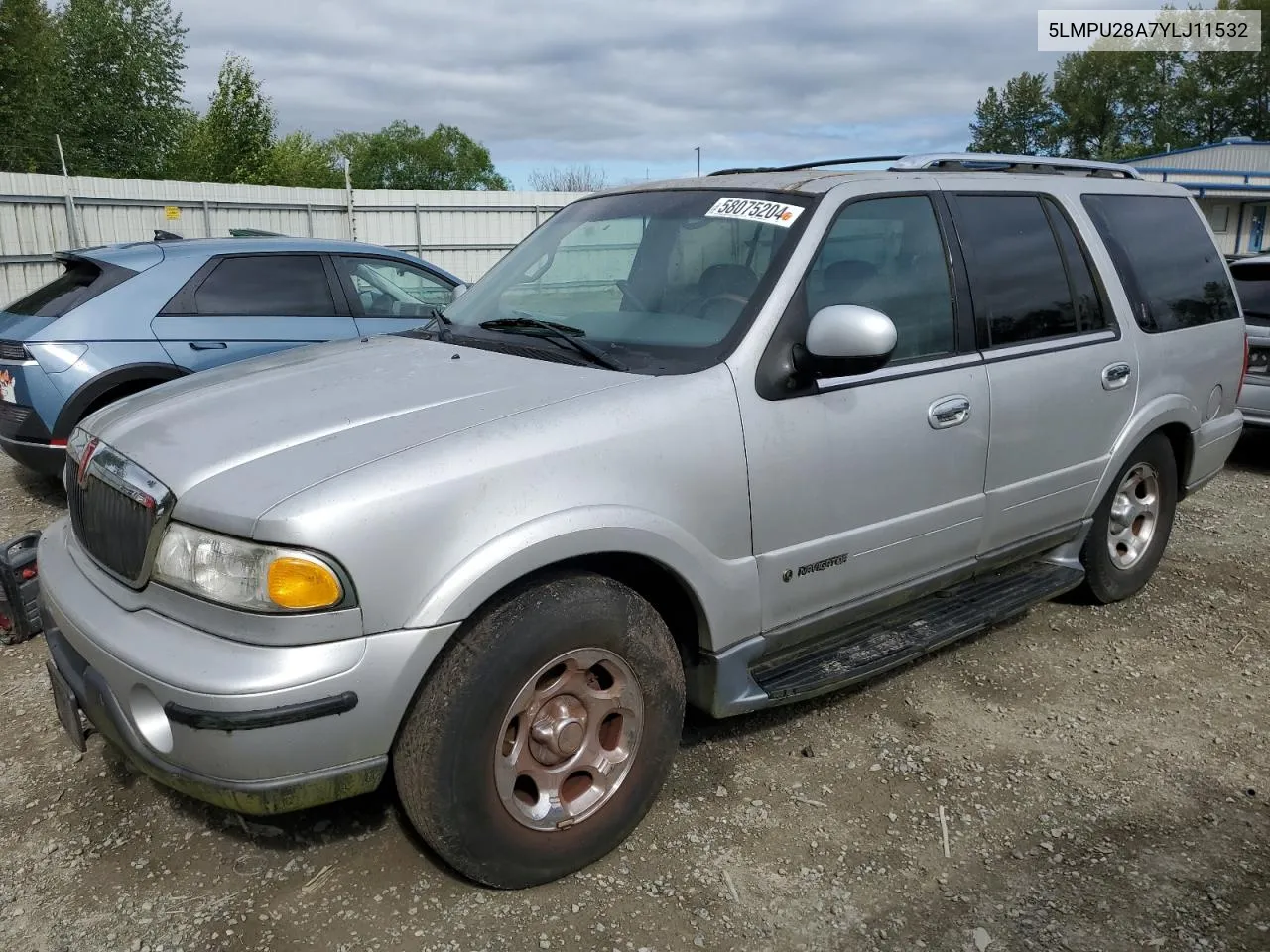 2000 Lincoln Navigator VIN: 5LMPU28A7YLJ11532 Lot: 58075204