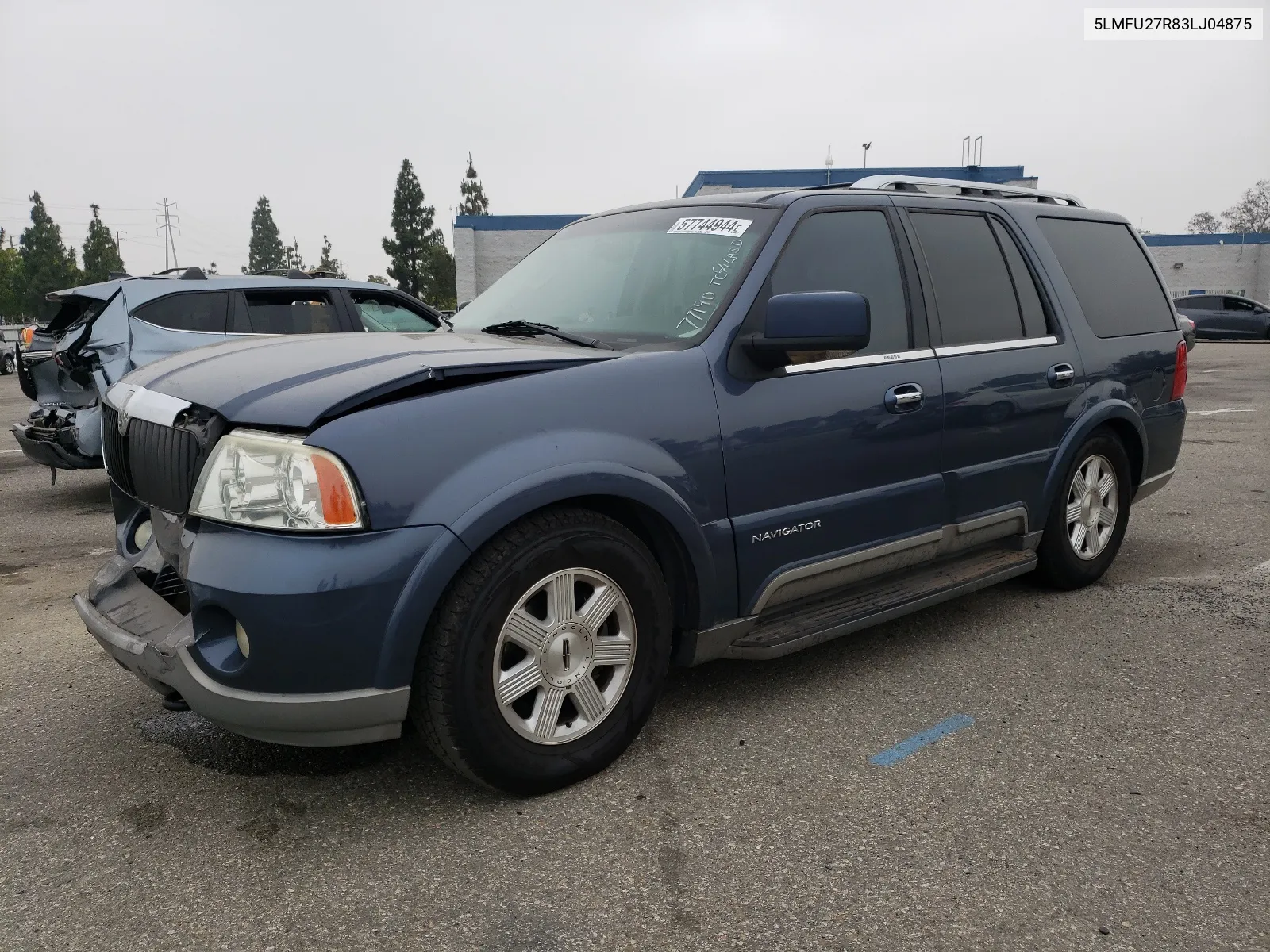 2003 Lincoln Navigator VIN: 5LMFU27R83LJ04875 Lot: 57744944