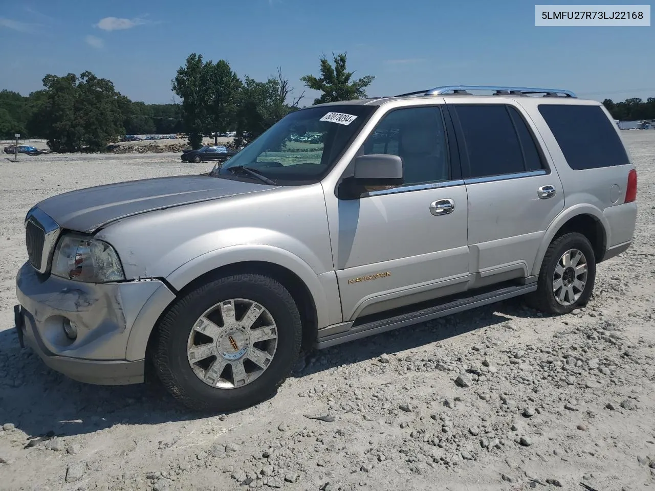 5LMFU27R73LJ22168 2003 Lincoln Navigator