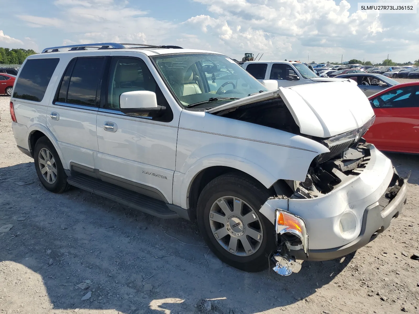 2003 Lincoln Navigator VIN: 5LMFU27R73LJ36152 Lot: 61309964