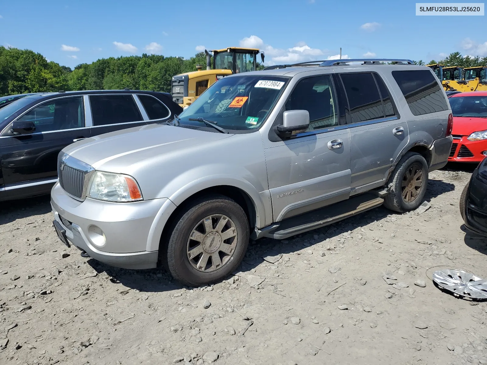 2003 Lincoln Navigator VIN: 5LMFU28R53LJ25620 Lot: 67073984