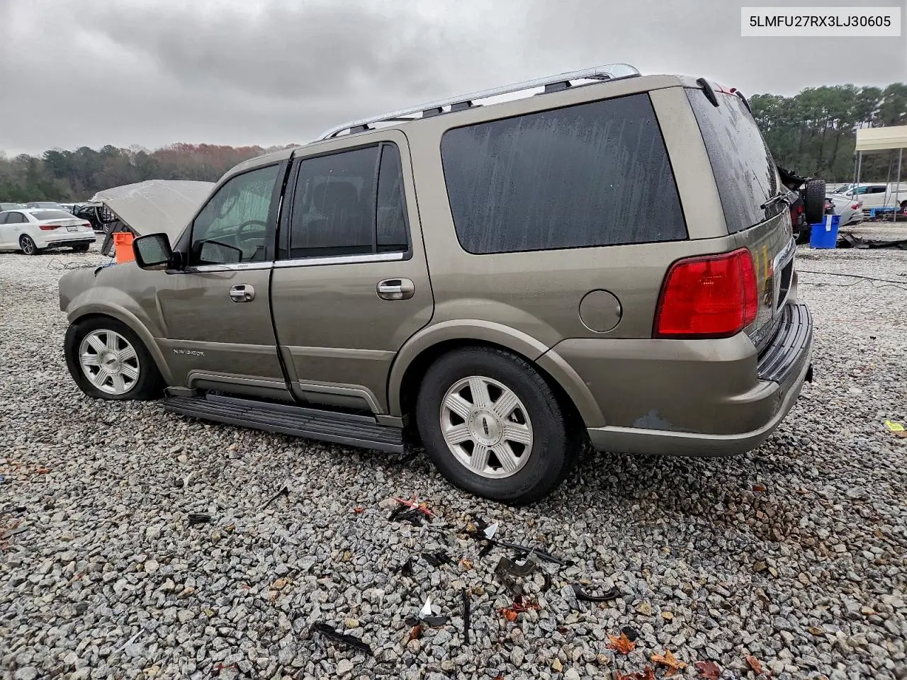 5LMFU27RX3LJ30605 2003 Lincoln Navigator