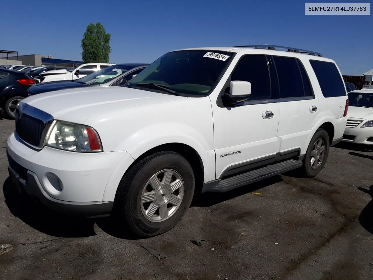 2004 Lincoln Navigator VIN: 5LMFU27R14LJ37783 Lot: 59946624