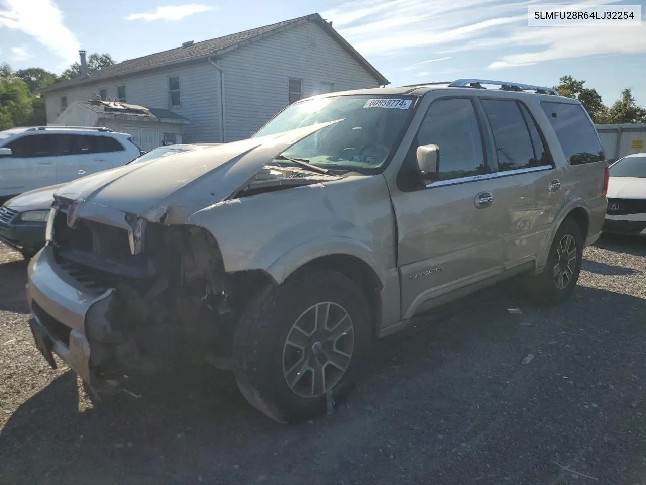 2004 Lincoln Navigator VIN: 5LMFU28R64LJ32254 Lot: 60959774