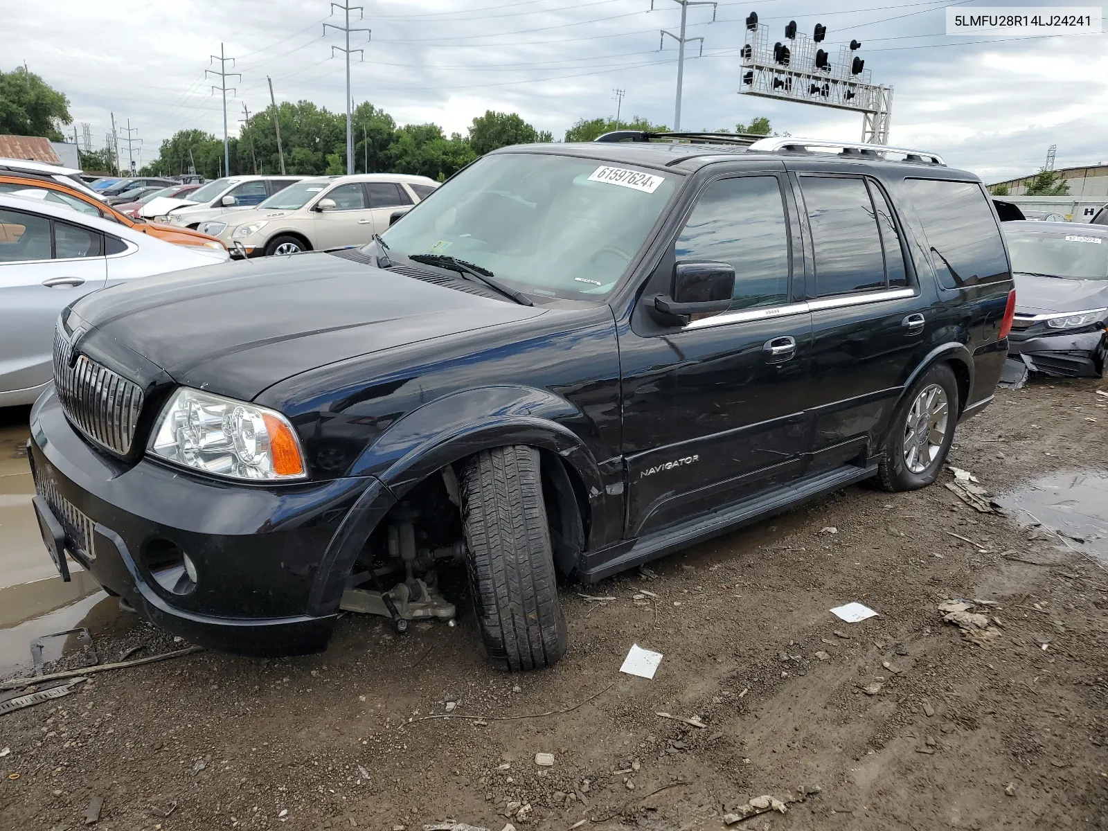 5LMFU28R14LJ24241 2004 Lincoln Navigator