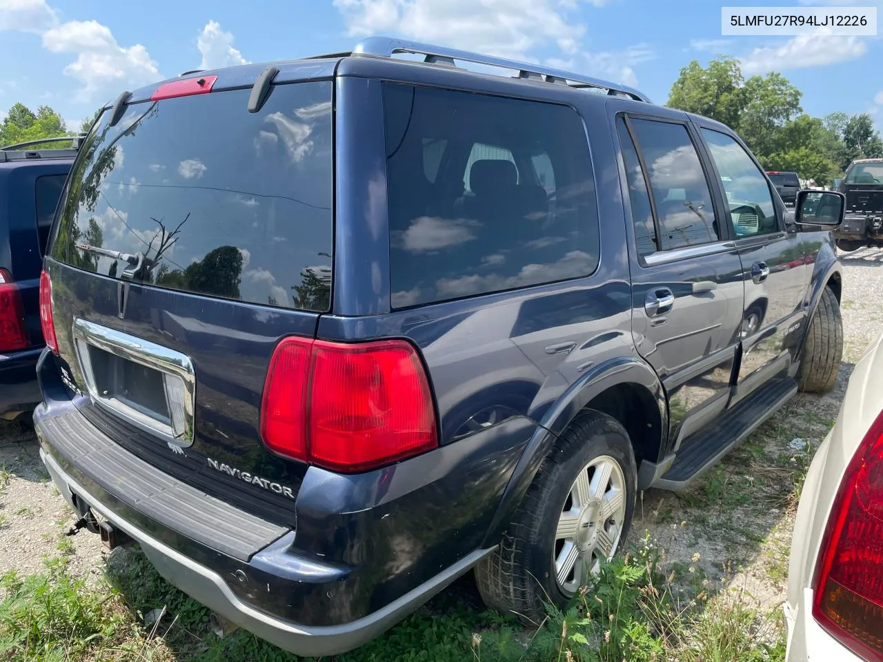 2004 Lincoln Navigator VIN: 5LMFU27R94LJ12226 Lot: 63529014