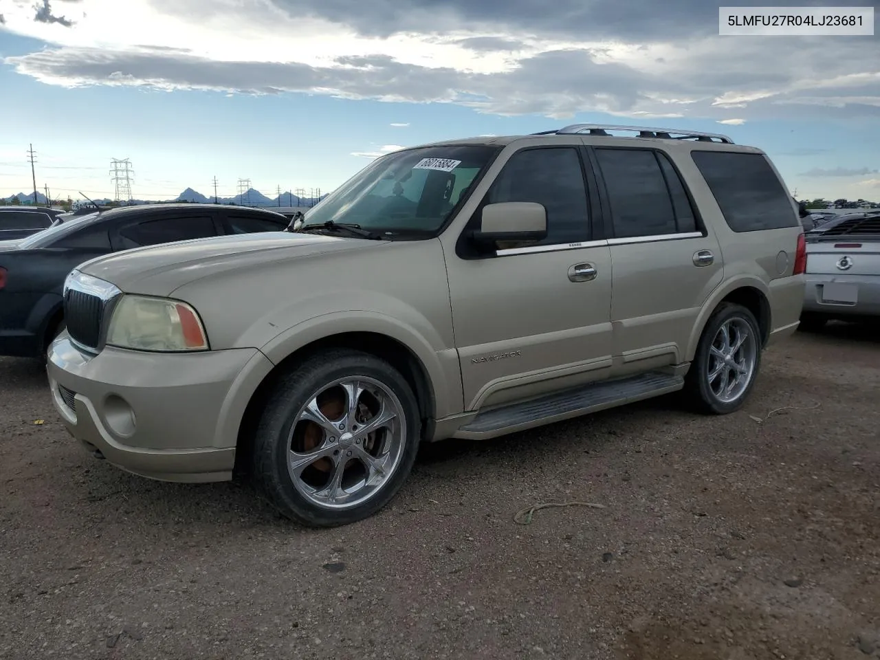 2004 Lincoln Navigator VIN: 5LMFU27R04LJ23681 Lot: 66015884