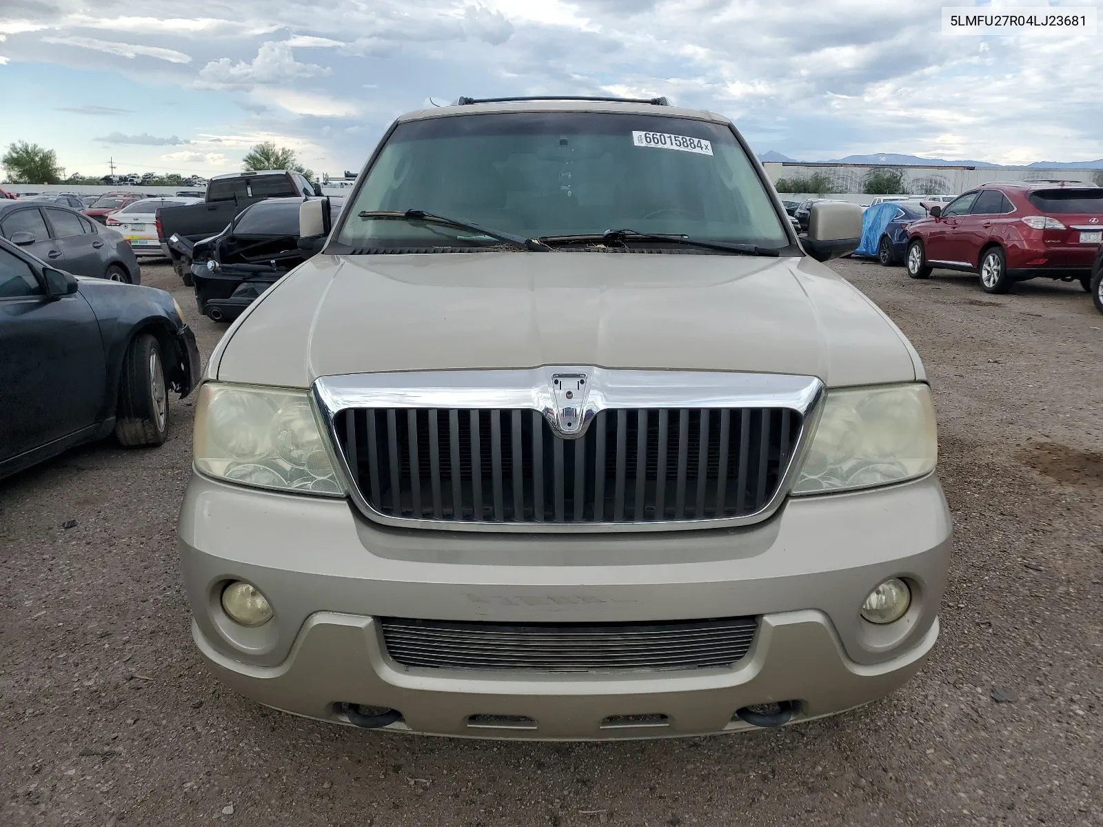 2004 Lincoln Navigator VIN: 5LMFU27R04LJ23681 Lot: 66015884