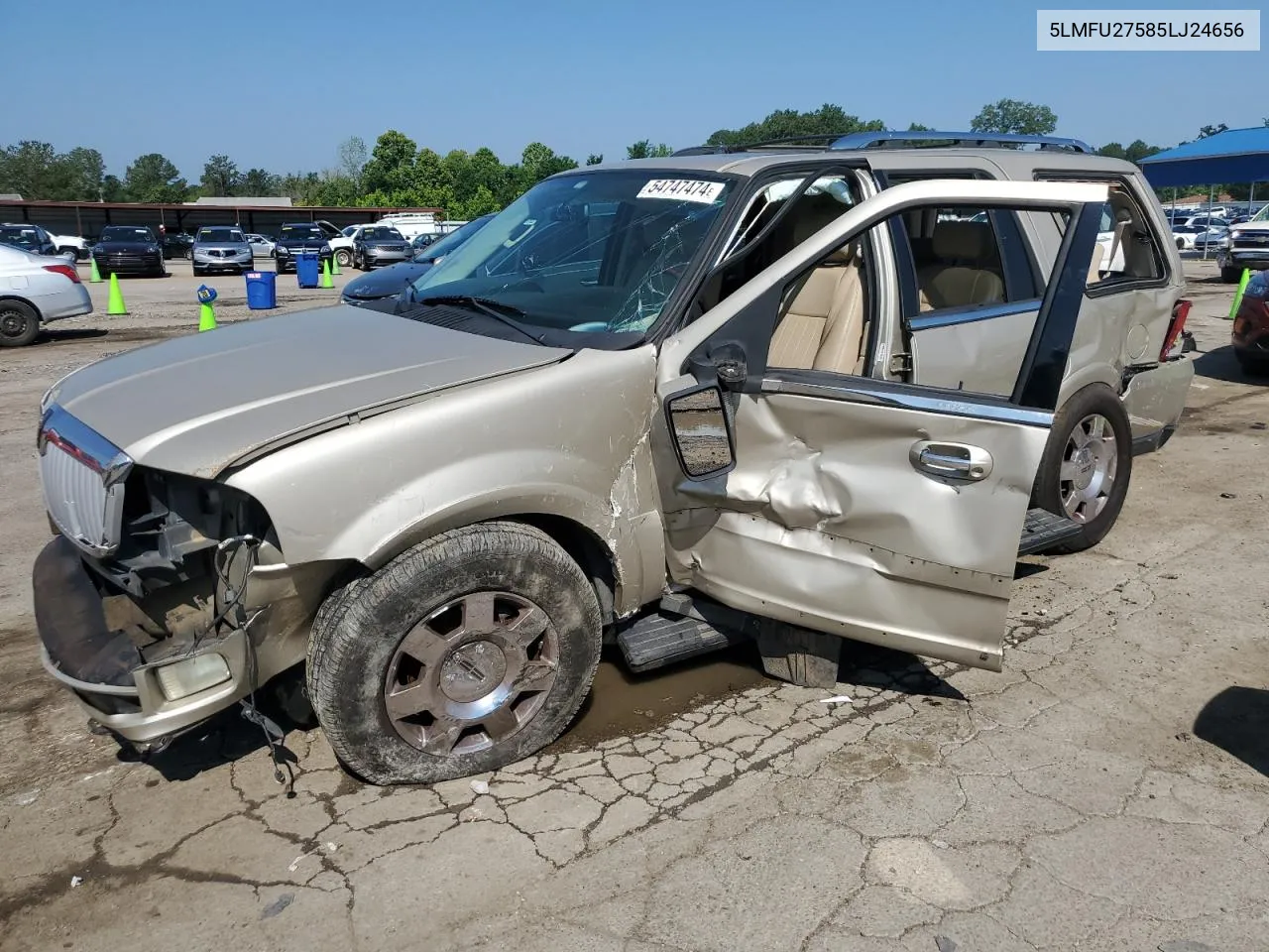 2005 Lincoln Navigator VIN: 5LMFU27585LJ24656 Lot: 54747474