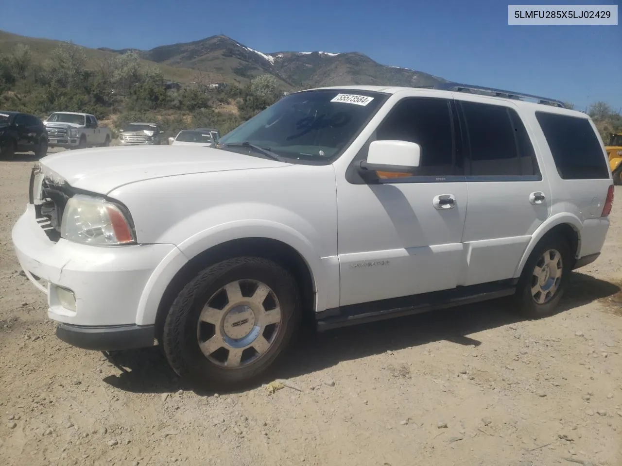 2005 Lincoln Navigator VIN: 5LMFU285X5LJ02429 Lot: 55573584