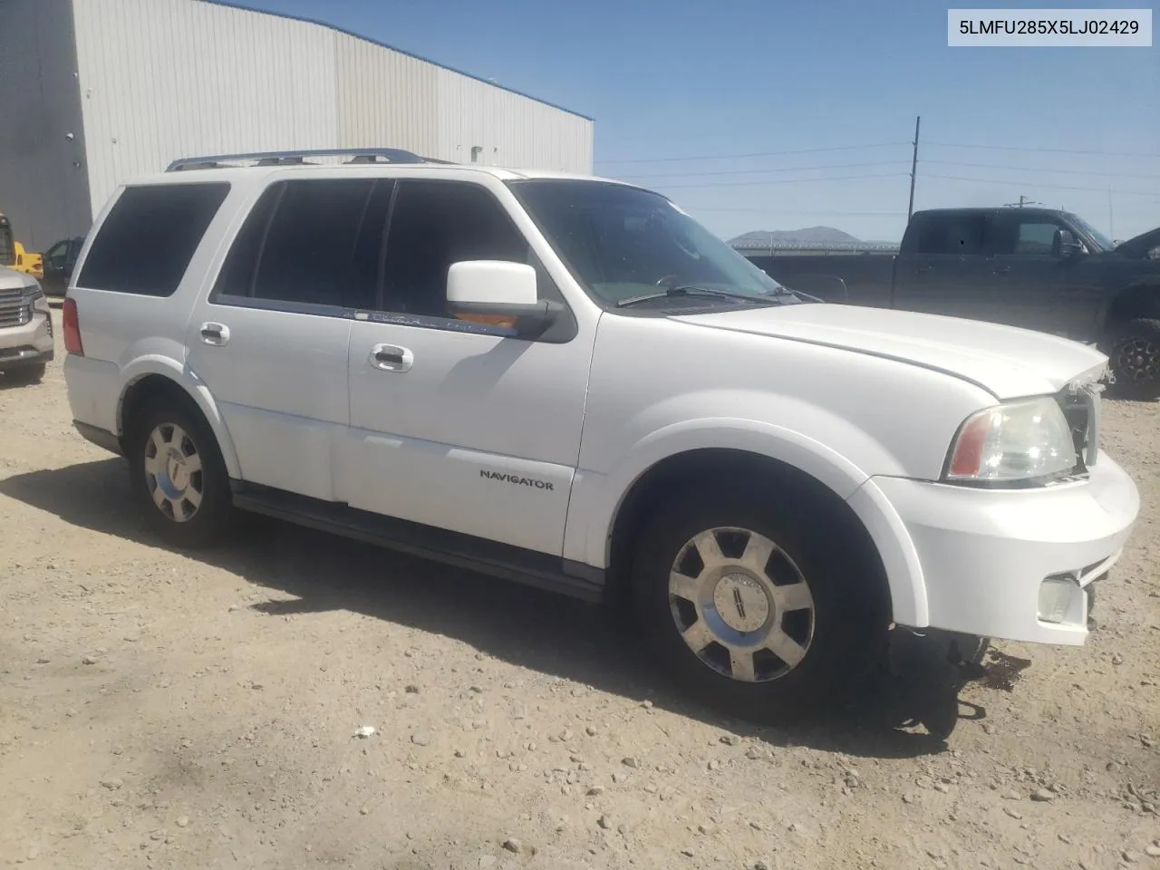 2005 Lincoln Navigator VIN: 5LMFU285X5LJ02429 Lot: 55573584