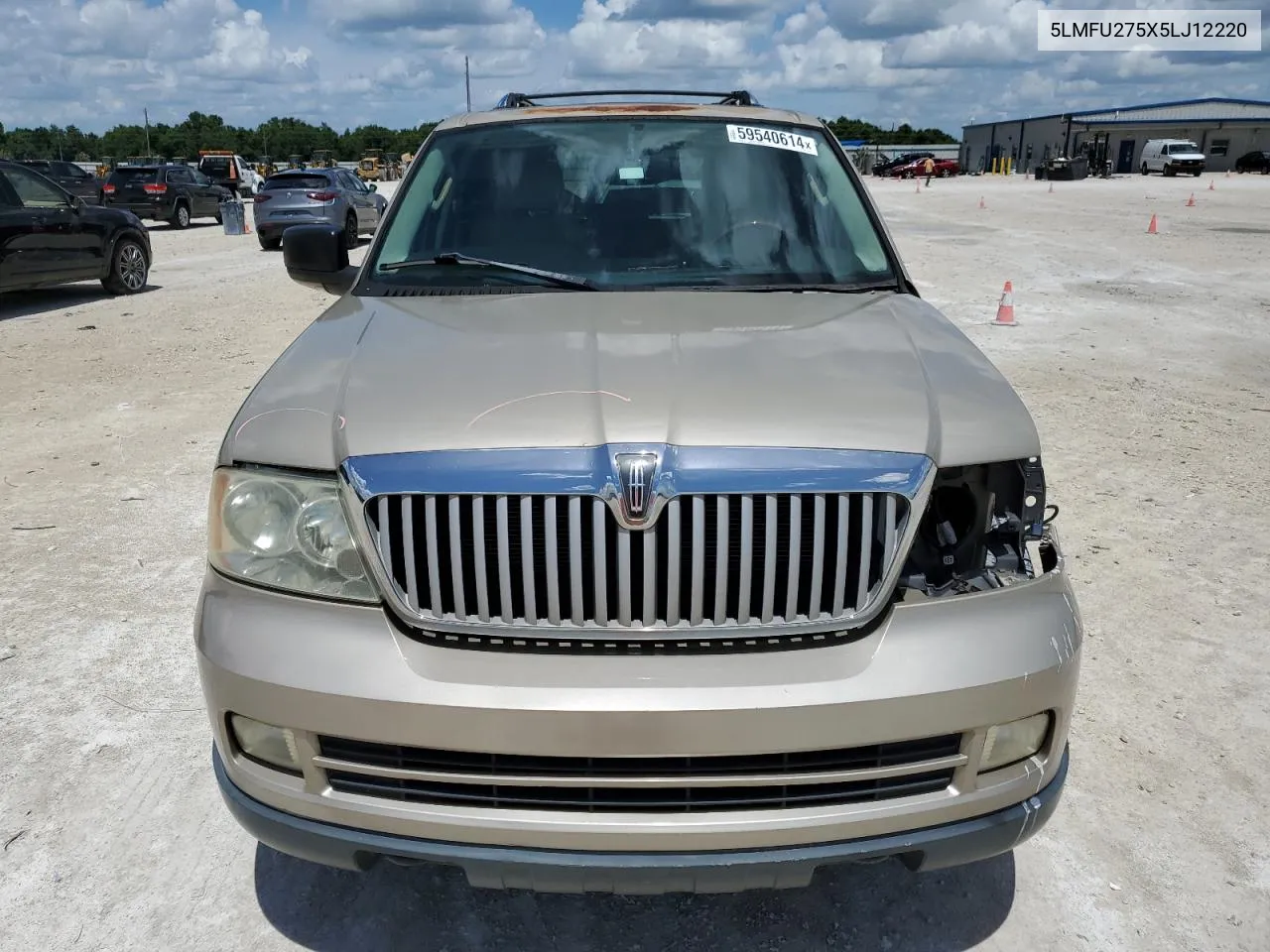 2005 Lincoln Navigator VIN: 5LMFU275X5LJ12220 Lot: 59540614