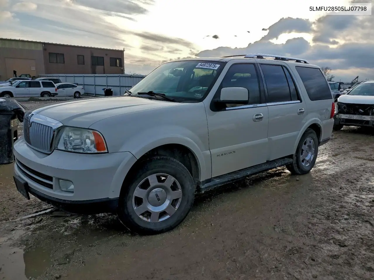 5LMFU28505LJ07798 2005 Lincoln Navigator
