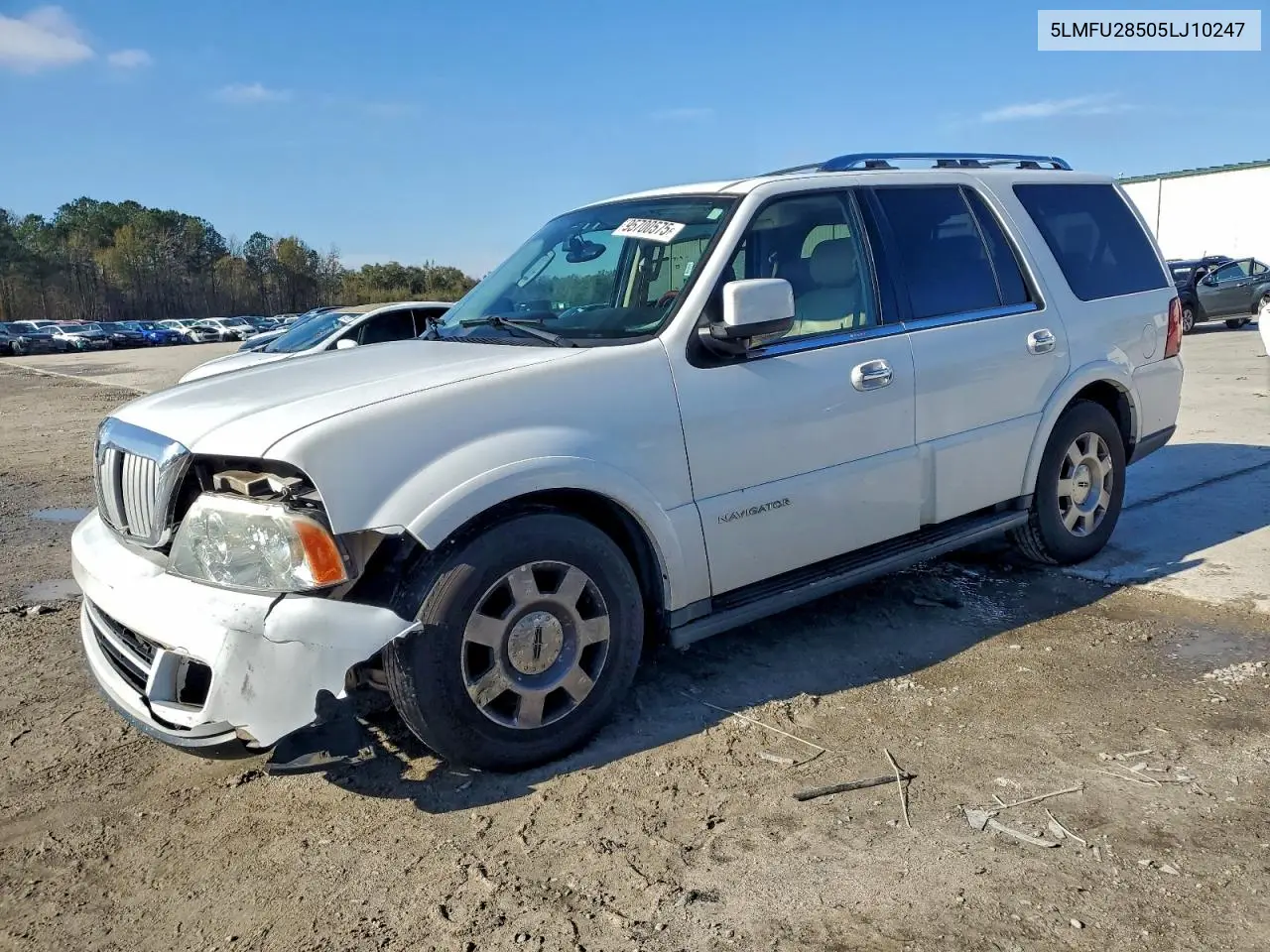 5LMFU28505LJ10247 2005 Lincoln Navigator