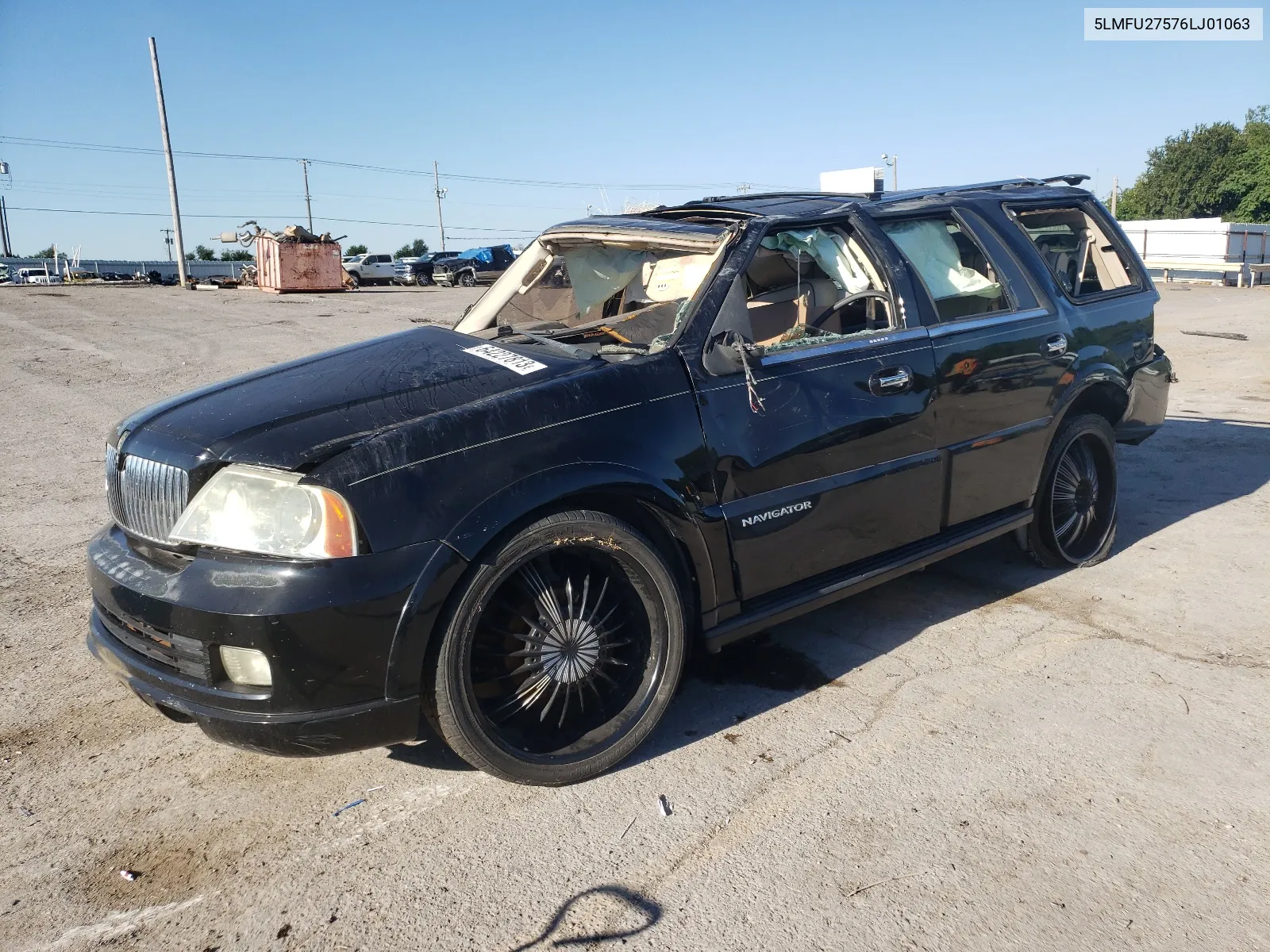 2006 Lincoln Navigator VIN: 5LMFU27576LJ01063 Lot: 47173434