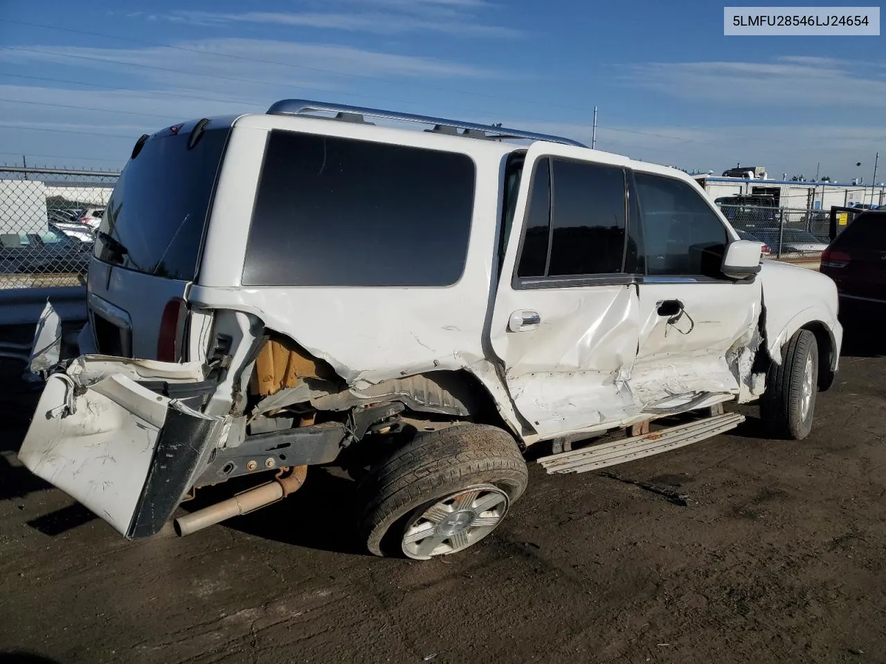 2006 Lincoln Navigator VIN: 5LMFU28546LJ24654 Lot: 58497284