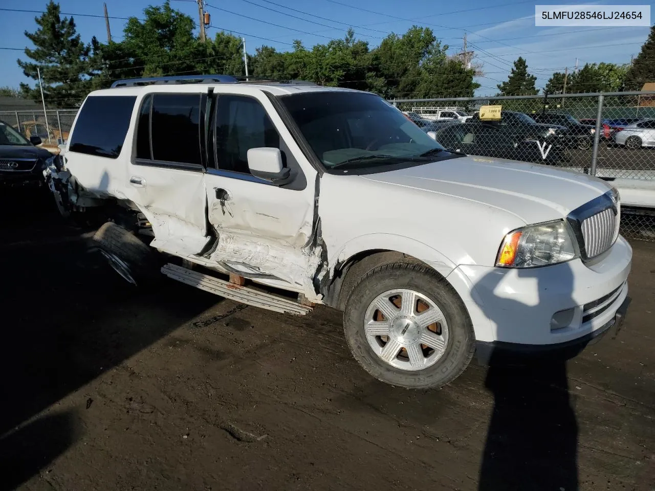 2006 Lincoln Navigator VIN: 5LMFU28546LJ24654 Lot: 58497284