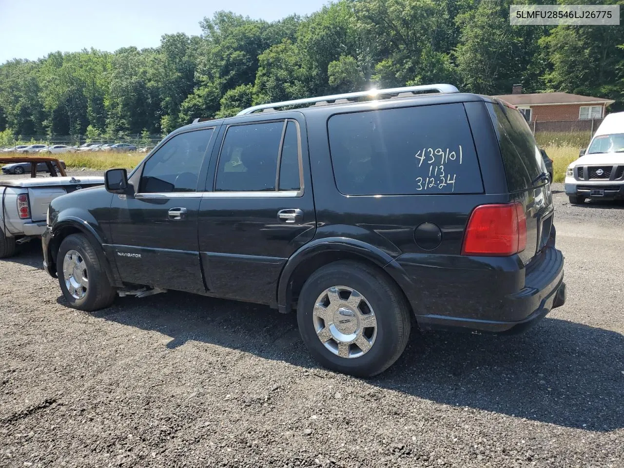 5LMFU28546LJ26775 2006 Lincoln Navigator