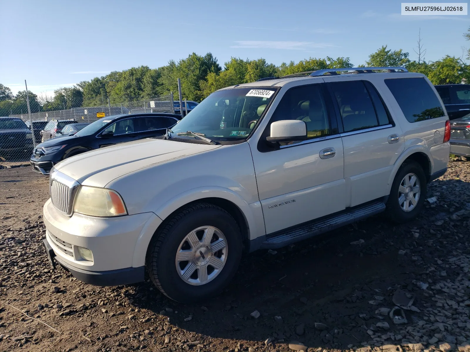 2006 Lincoln Navigator VIN: 5LMFU27596LJ02618 Lot: 67056924