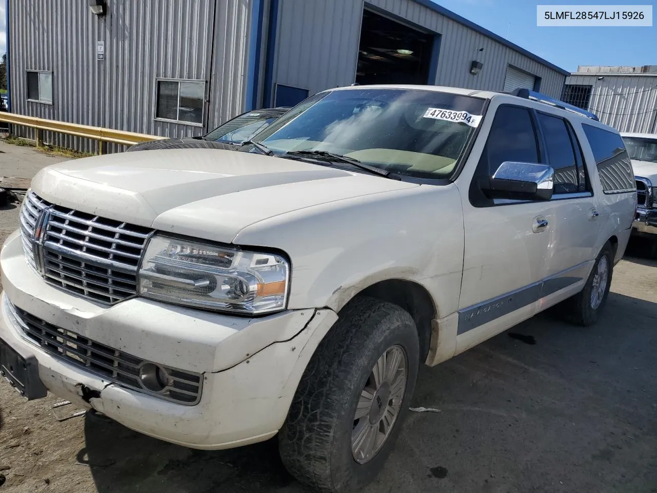 2007 Lincoln Navigator L VIN: 5LMFL28547LJ15926 Lot: 47633994