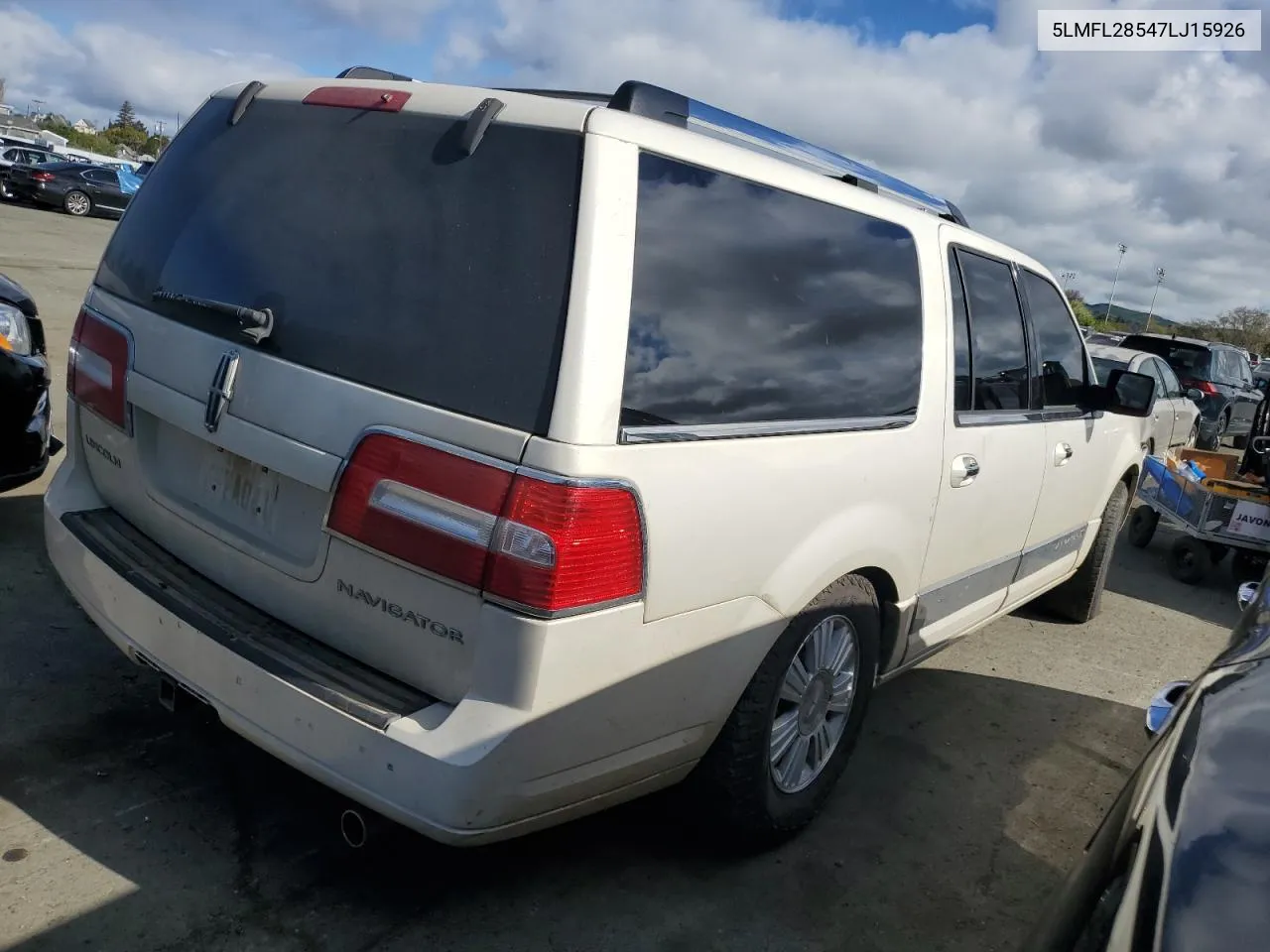 2007 Lincoln Navigator L VIN: 5LMFL28547LJ15926 Lot: 47633994