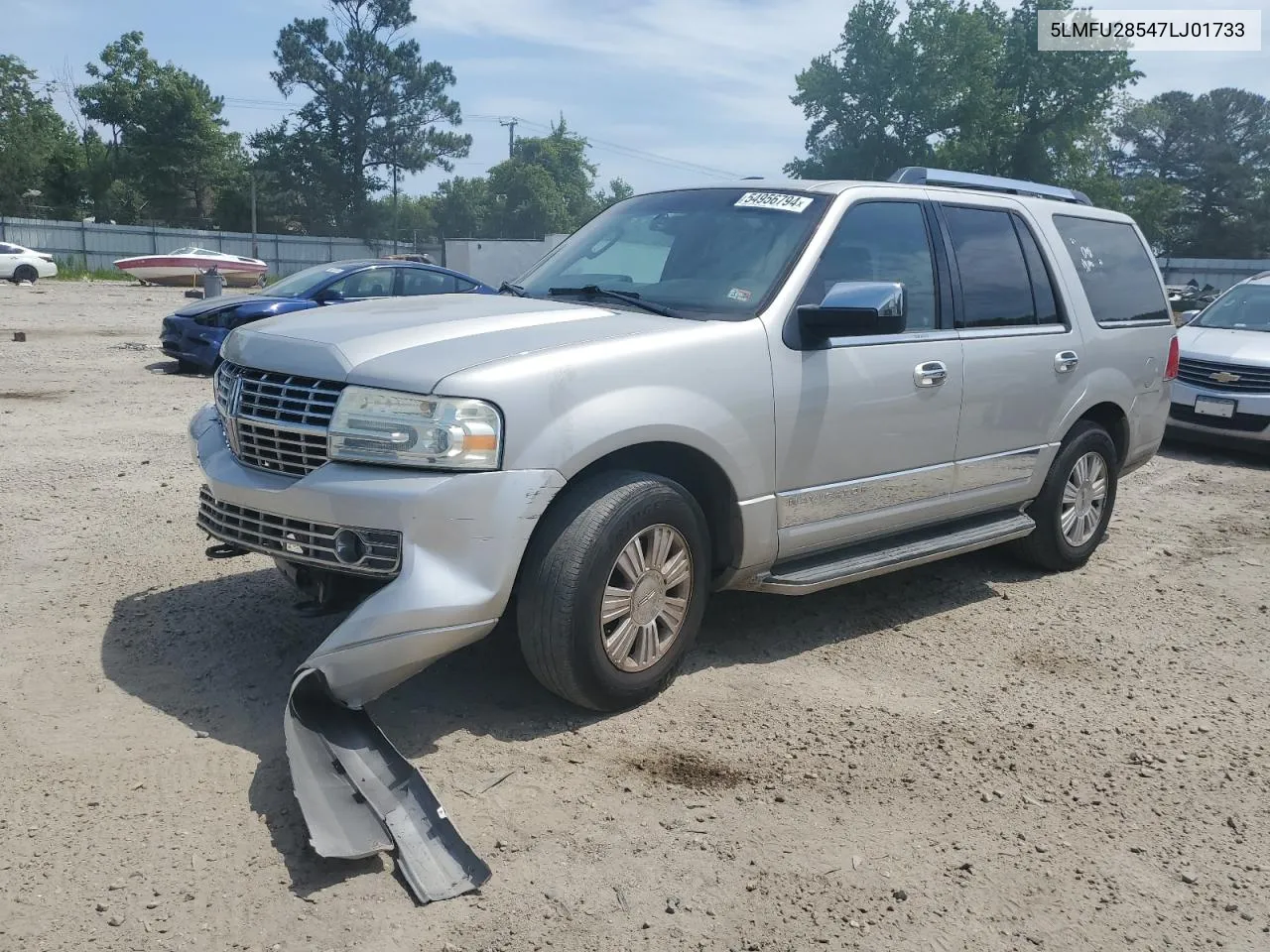 2007 Lincoln Navigator VIN: 5LMFU28547LJ01733 Lot: 54956794